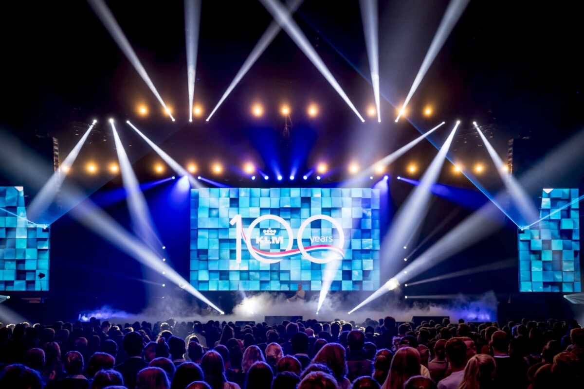 UNLIMITED PRODUCTIONS - stage - event design - productions - klm -