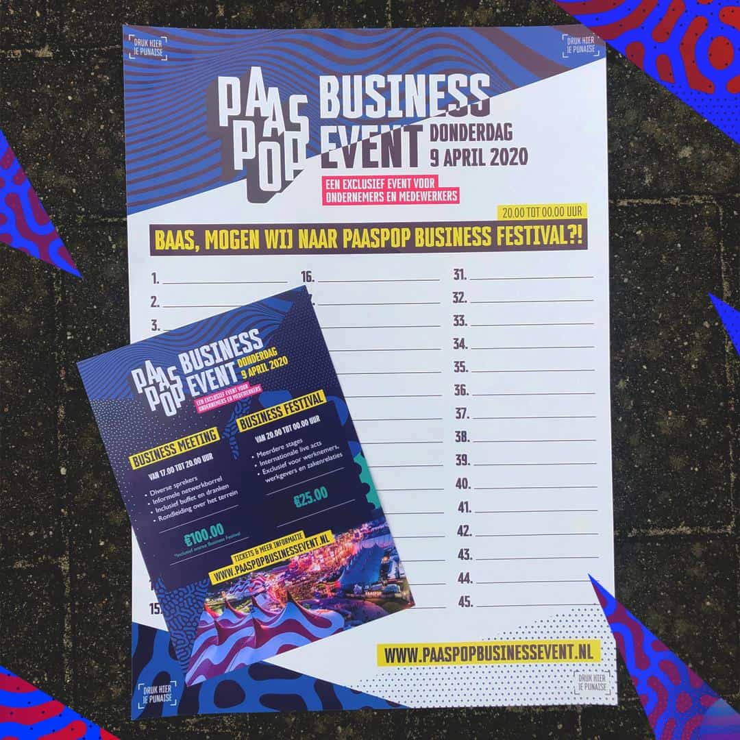 Paaspop Business Event