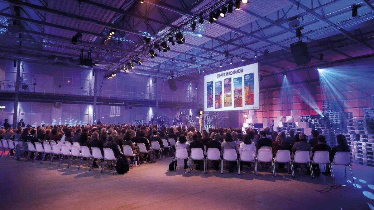 Fokker Terminal - presentatie - podium