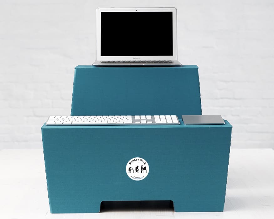 MonKey Desk - thuiswerken - staand werken - arbo - computer