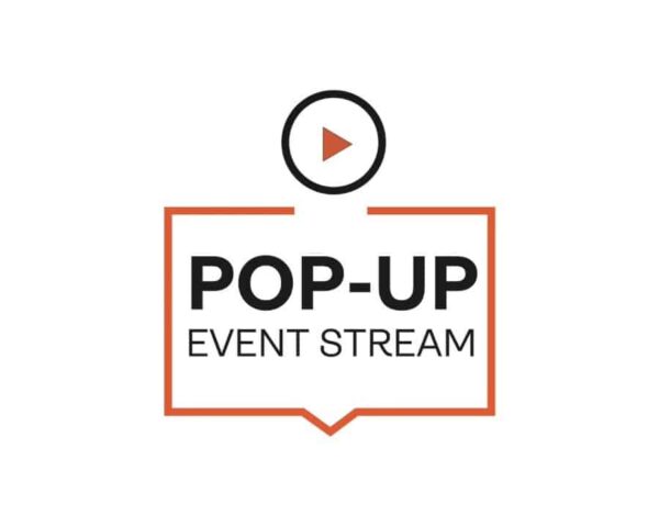 DCRT - Pop up event stream - online events - virtual events - hybride events