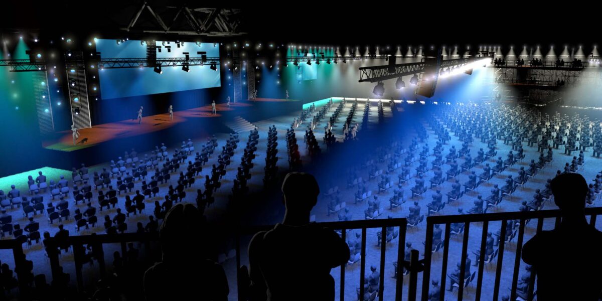 The stage is yours 2 - concept voor coronaproof events bij RAI Amsterdam
