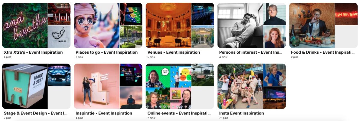 pinterest voor events