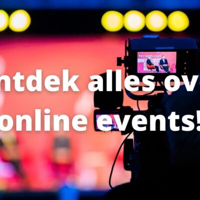 Tips en informatie over online events