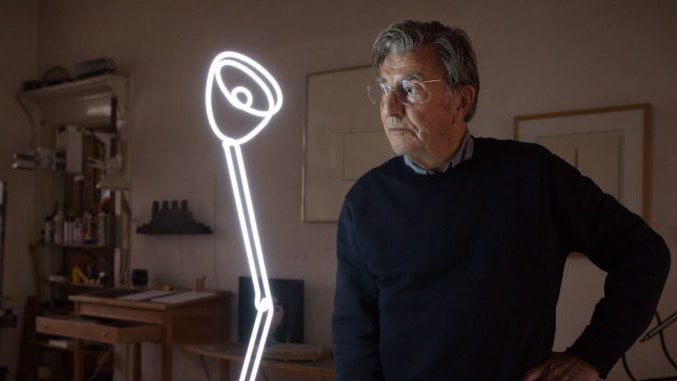 One Lamp een kunstwerk van Jeroen Henneman, speciaal ontworpen voor Amsterdam Light Festival