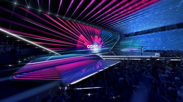 Eurovisie Songfestival podium
