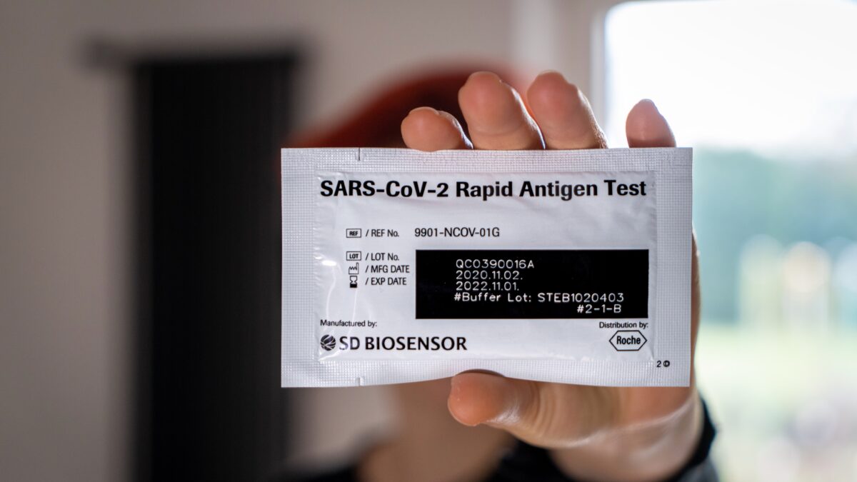 SARS-CoV-2 Rapid Antigen Test sneltest corona