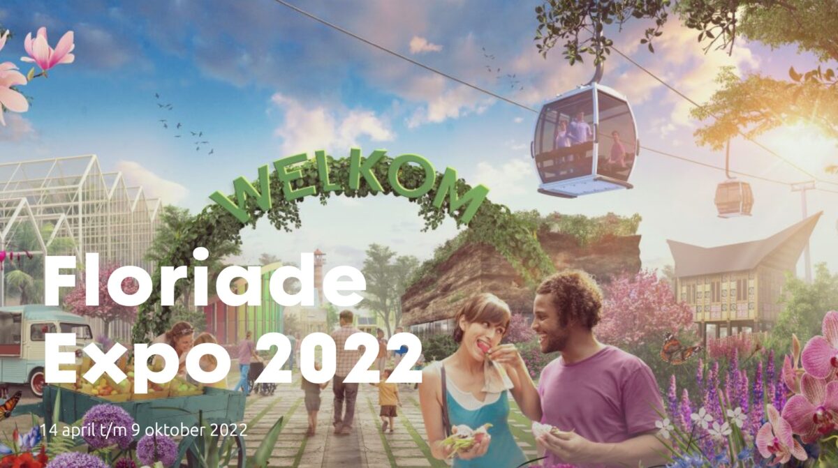 Floriade Expo 2022 met kabelbaan