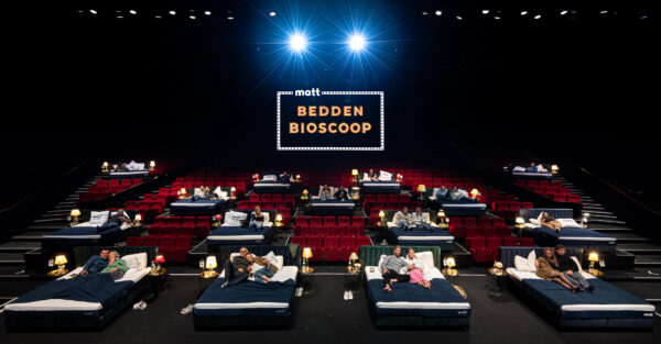 Beddenbioscoop overview with logo