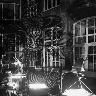 Kunstelaar schaduwtheater