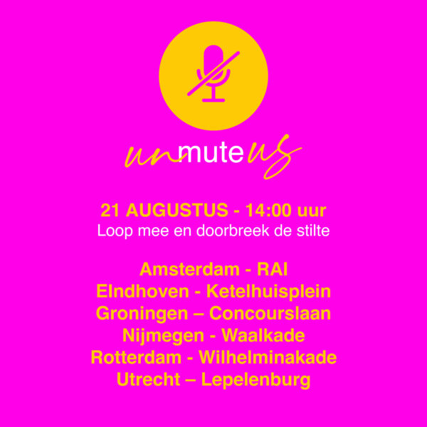 All startlocaties Unmute Us