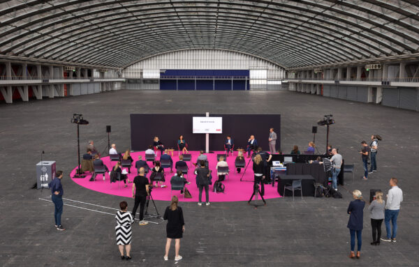 RAI event met Femke Halsema in een grote hal