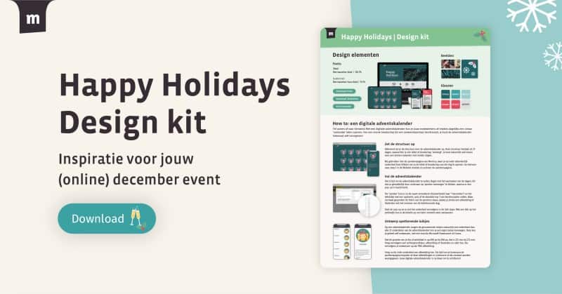 Momice biedt gratis Happy Holidays Design Kit aan