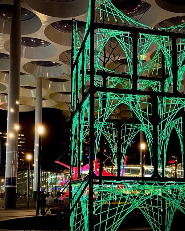 I-Light-U EXPO verlicht stationsgebied Utrecht