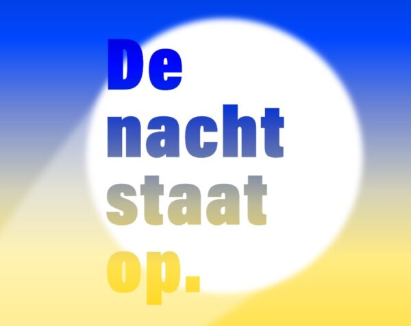 de nacht staat op voor oekraine