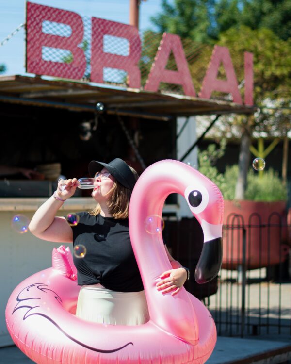 Speelkwartier - werf - DEMKA kade - braai - flamingo - champagne