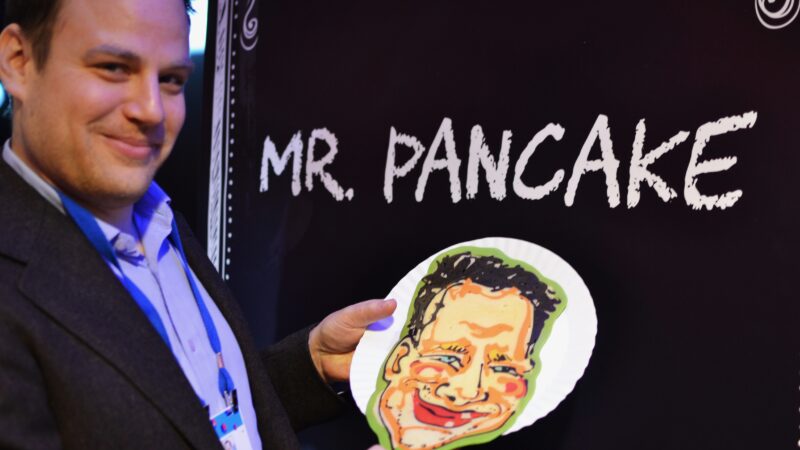 Mr. Pancake levert karikatuurtekeningen waar je van gaat smullen