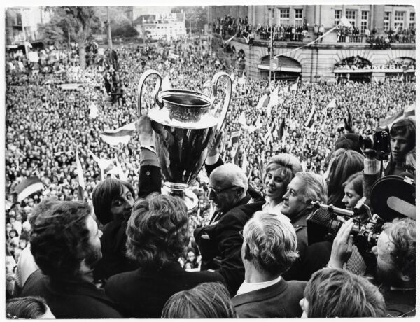 Leidseplein 1972 Ajax - foto Guus de Jong