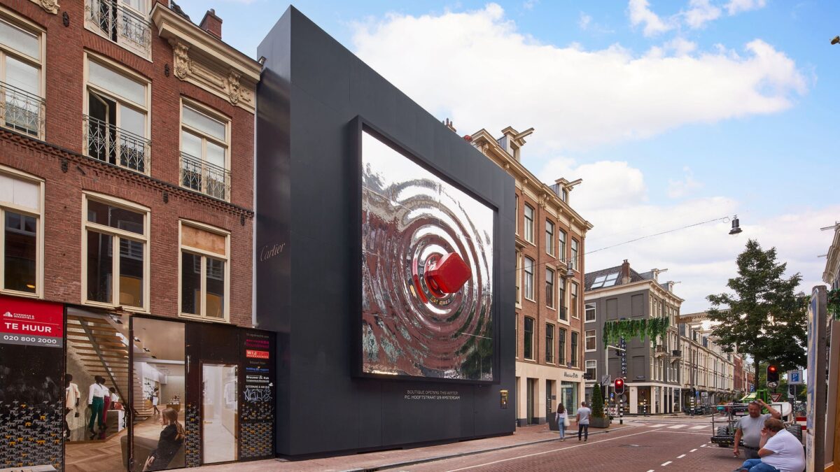 Gevel Cartier winkel PC Hooftstraat - NEOC