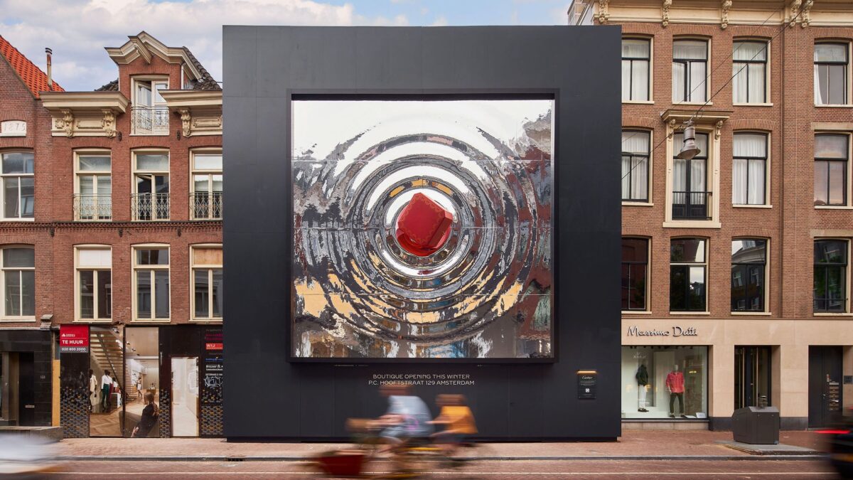 Gevel Cartier winkel PC Hooftstraat - NEOC
