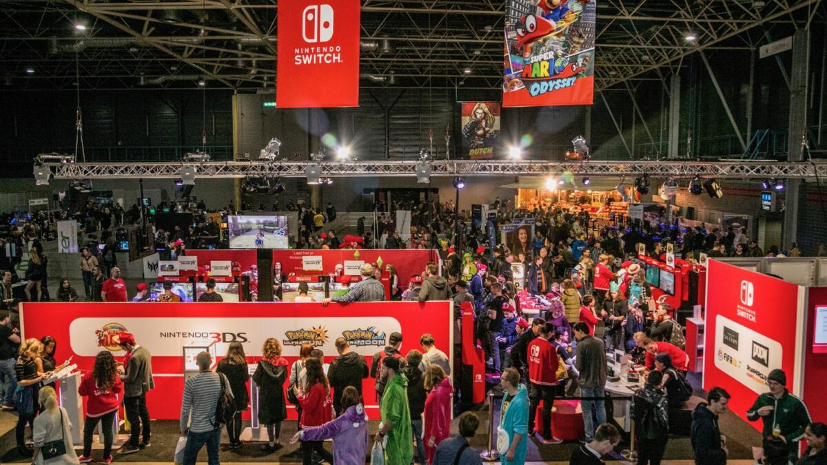 Comic Con beurs Jaarbeurs Nintendo stand