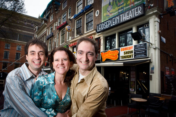 Boom Chicago Founders, Andrew Moskos, Saskia Maas, Pep Rosenfeld 2008
