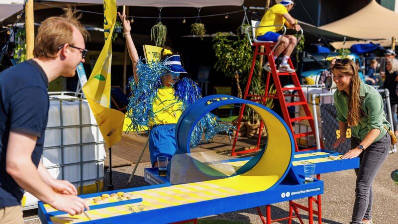 SJL Sjoelbanen - Pop up ping pong - spel