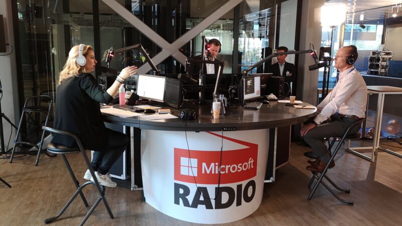 Starlive - Microsoft radio met Fabienne de Vries