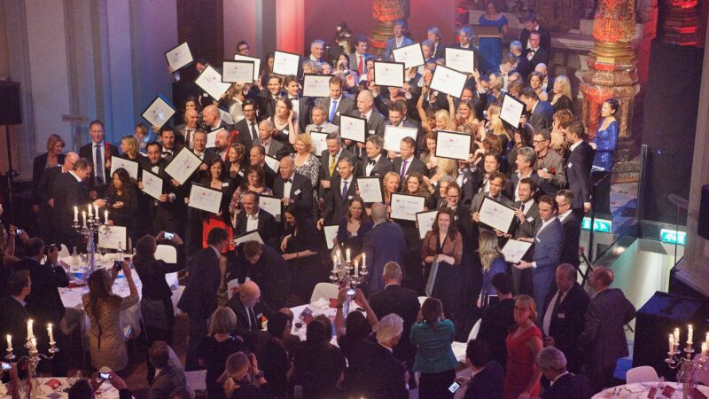 Amplify EventMarketing gala awardshow diner amsterdam