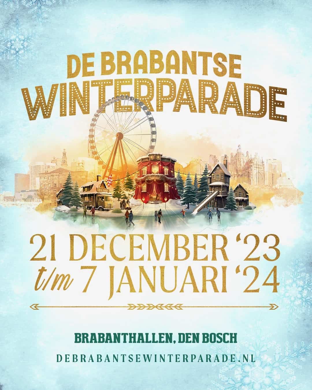 Poster De Brabantse Winterparade 2023