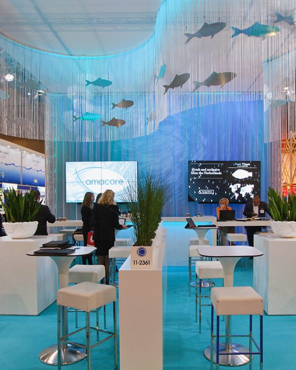 FutureFish beursstand - First Impression Audiovisual