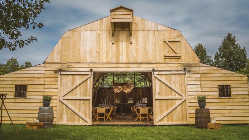 The Barn is prachtige pop-up locatie voor festivals of exclusieve evenementen