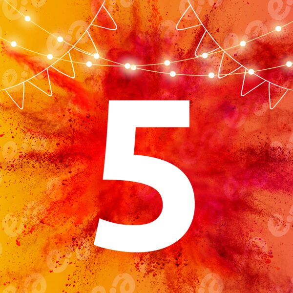 5 jaar jubileum