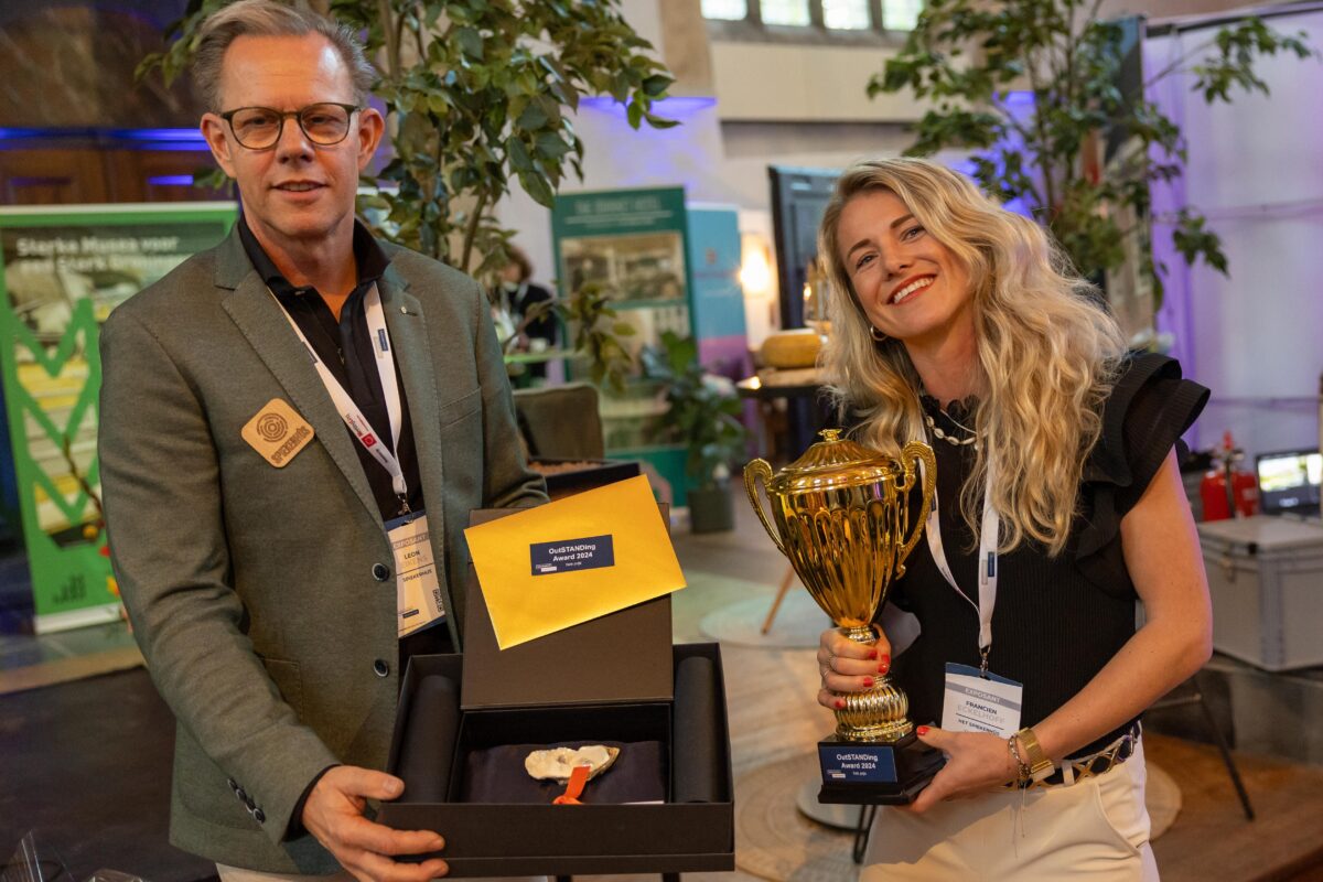 Spiekerhûs Ter Apel wint award voor beste stand tijdens Groningen Conventions Inspiratie Event