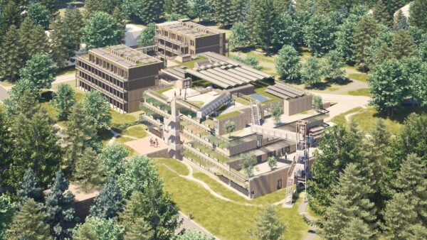 Impressie gebouw De nieuwe Groene Afslag