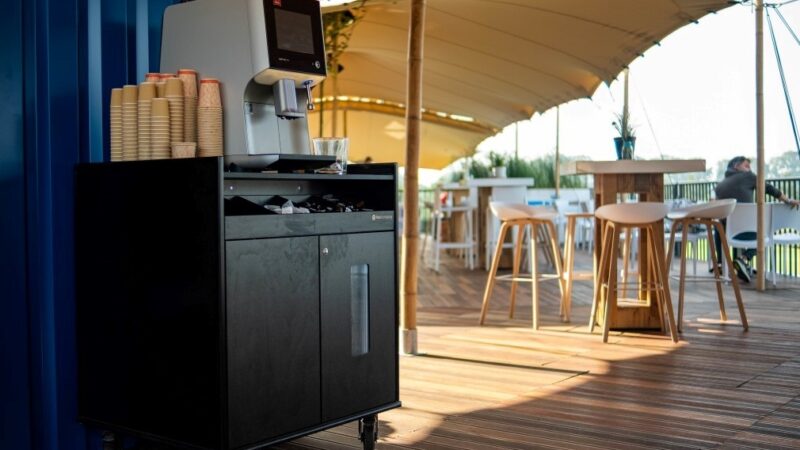 Bar Company Koffiemachines op meubel