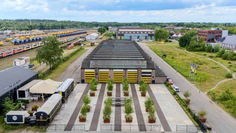 Next Venue - Rijtuigenloods drone shot