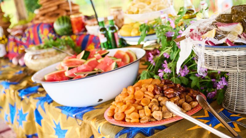 3a Pampus - plantaardig buffet kleurrijk meloen - ©Rebekka Mell